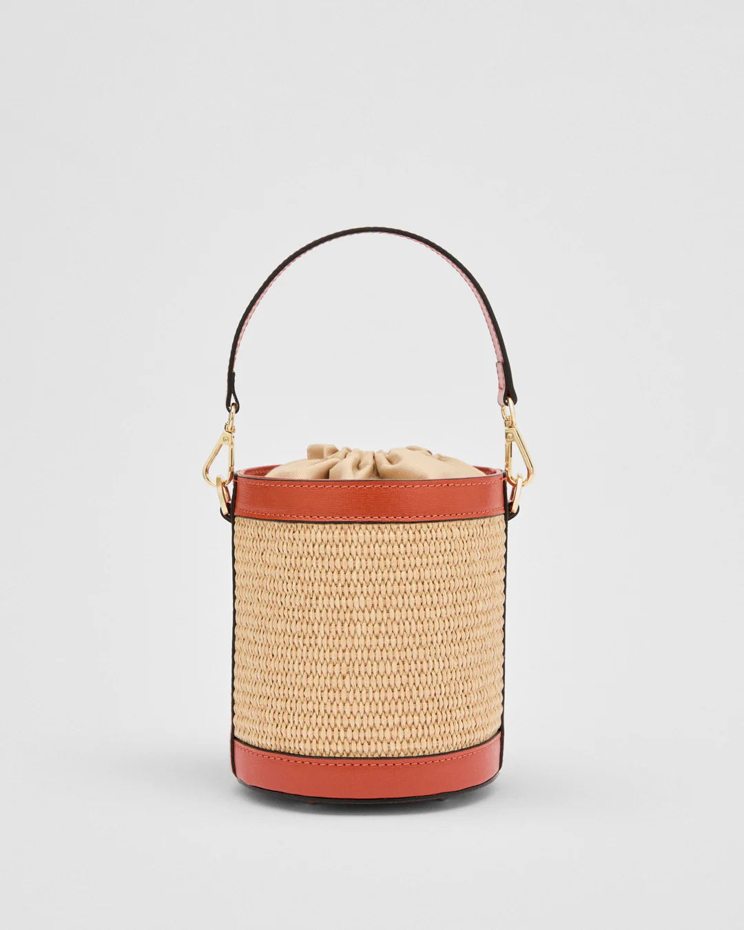 Angèle raffia orange