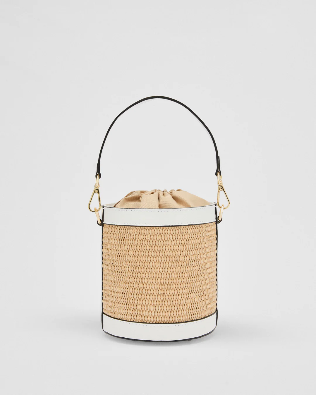 Angèle raffia white