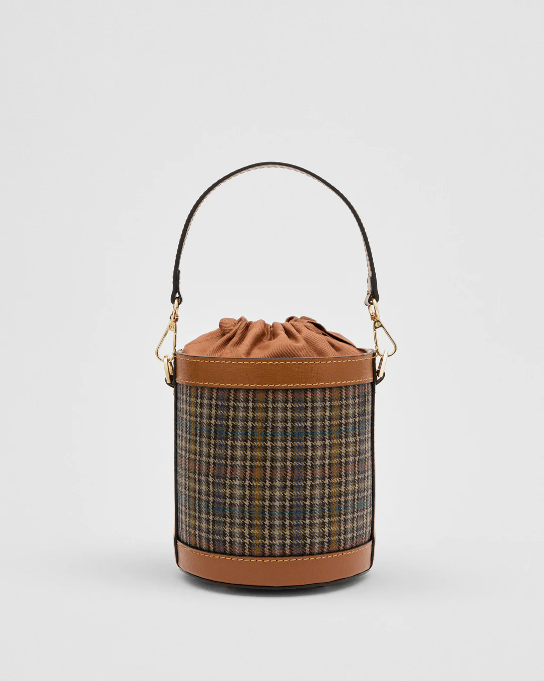 Angèle tartan camel - Image 2