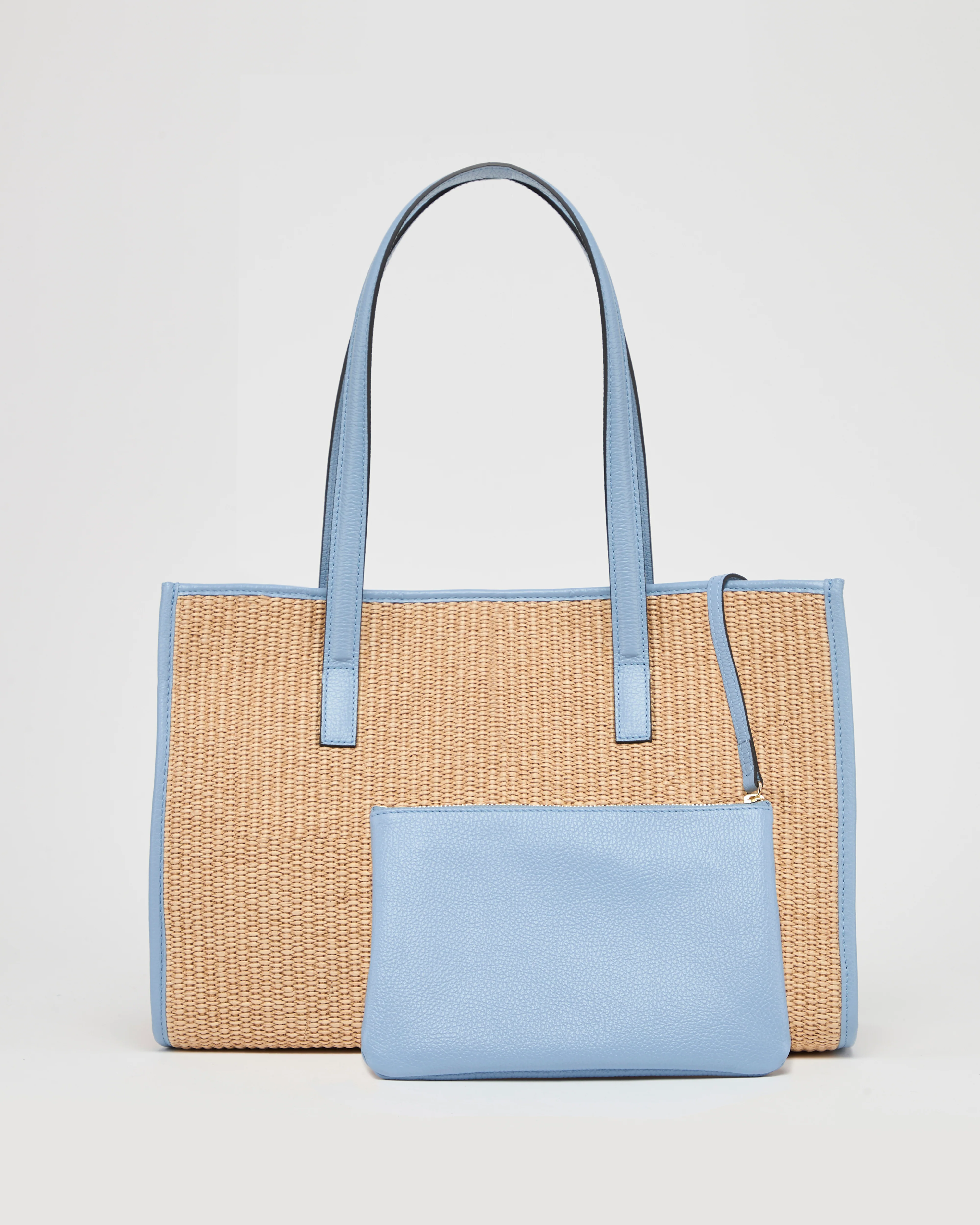 Camille raffia baby blue - Image 2
