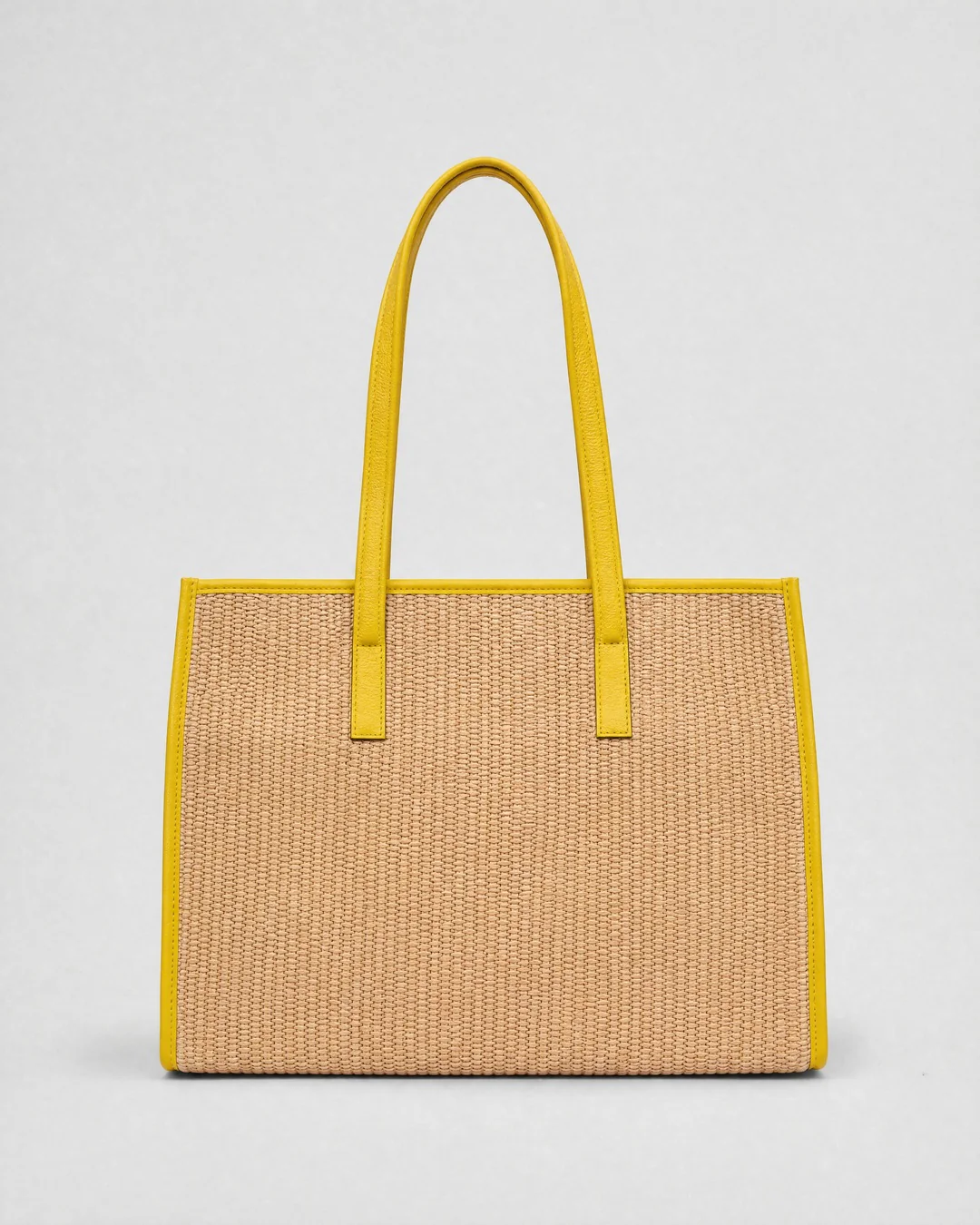 Camille raffia yellow