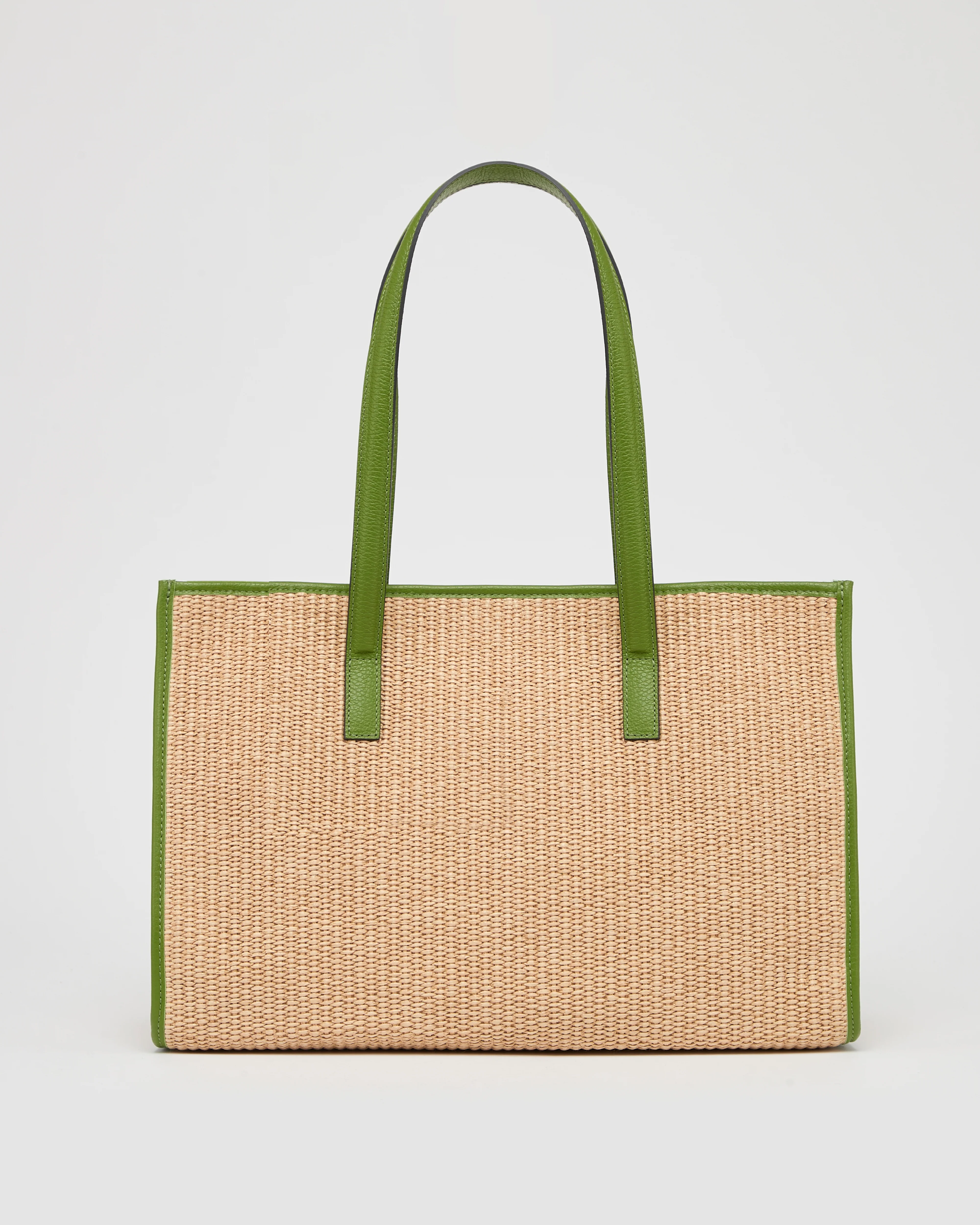 Camille raffia green