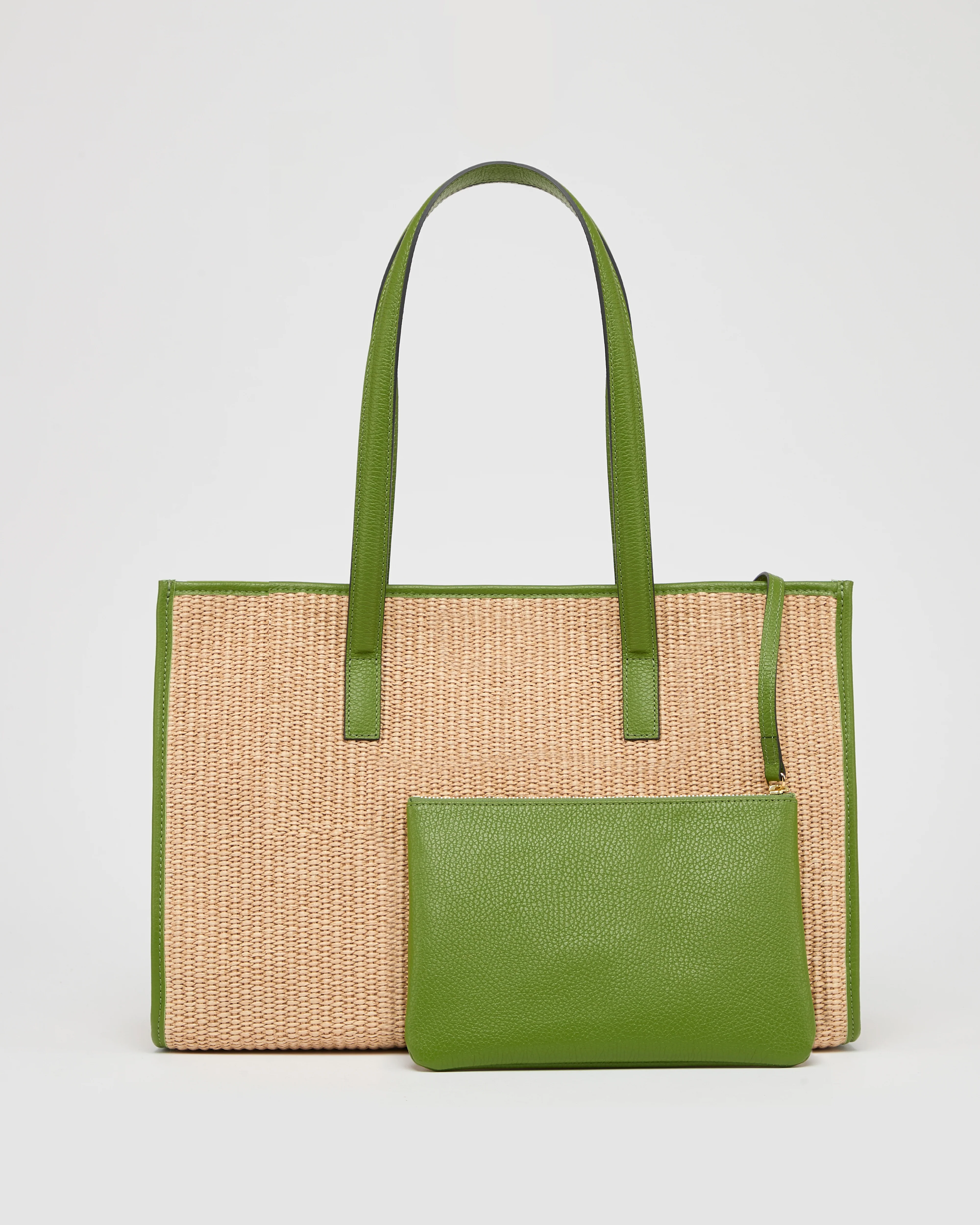 Camille raffia green - Image 2