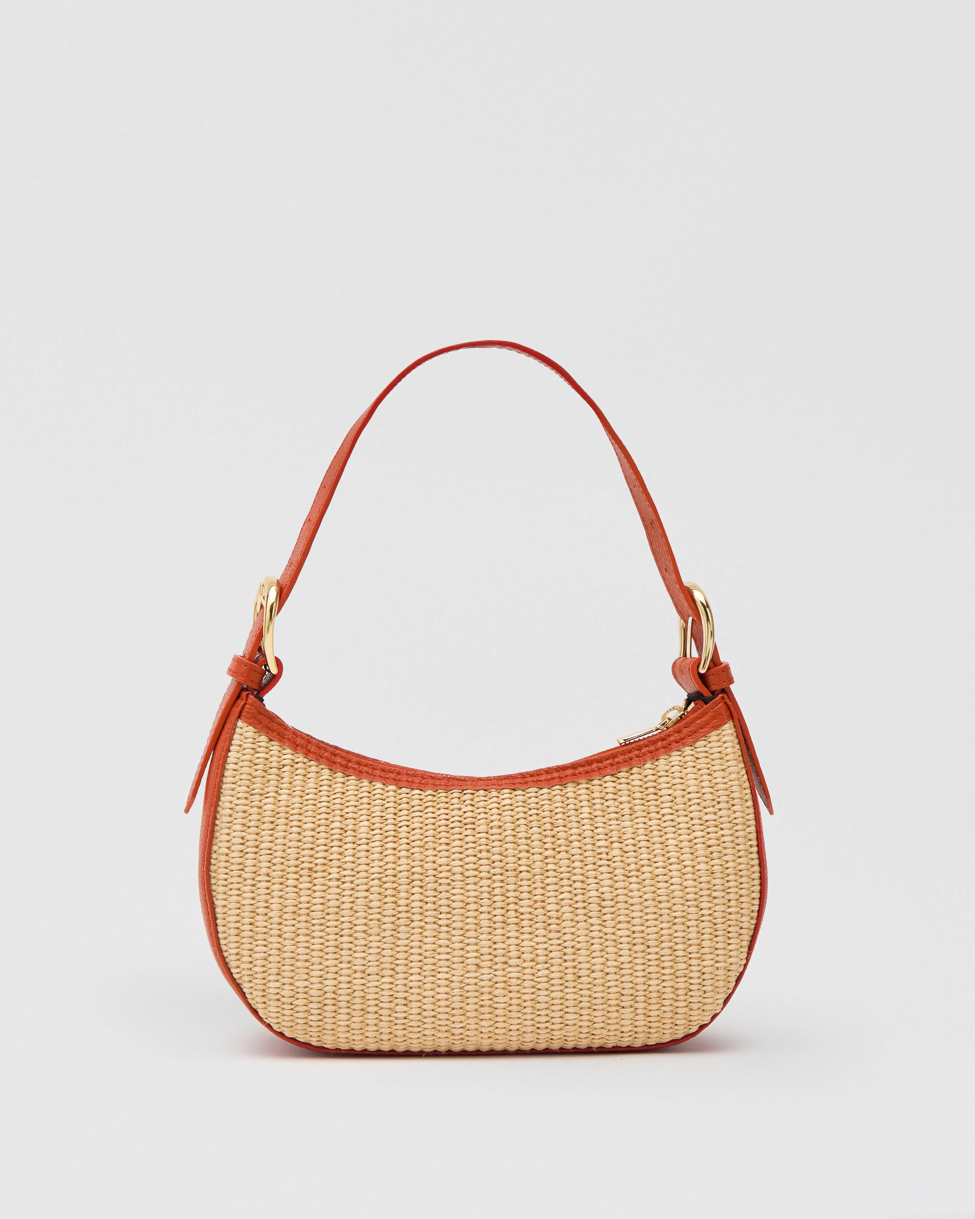 Helene raffia orange