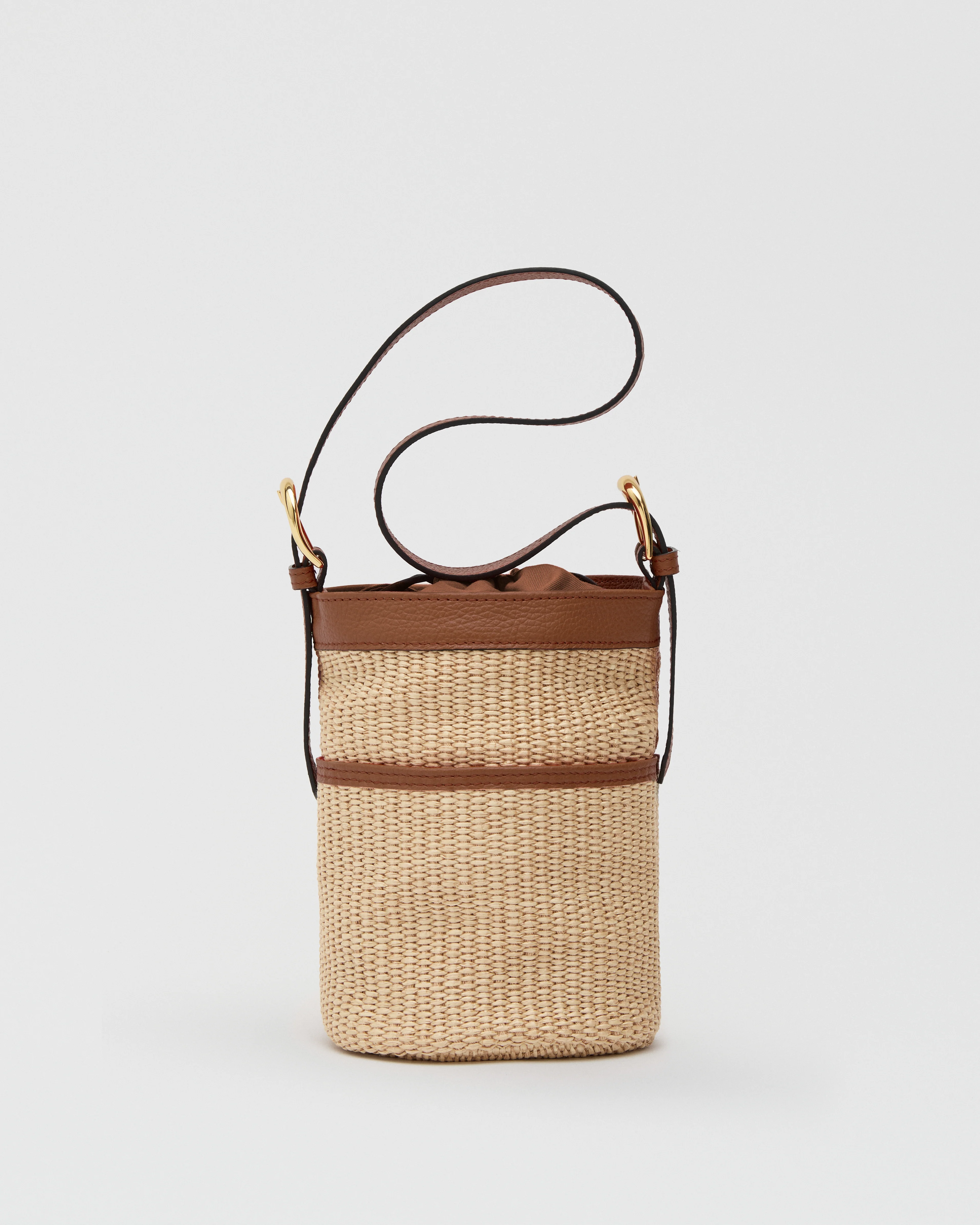 Léonie raffia camel - Image 2