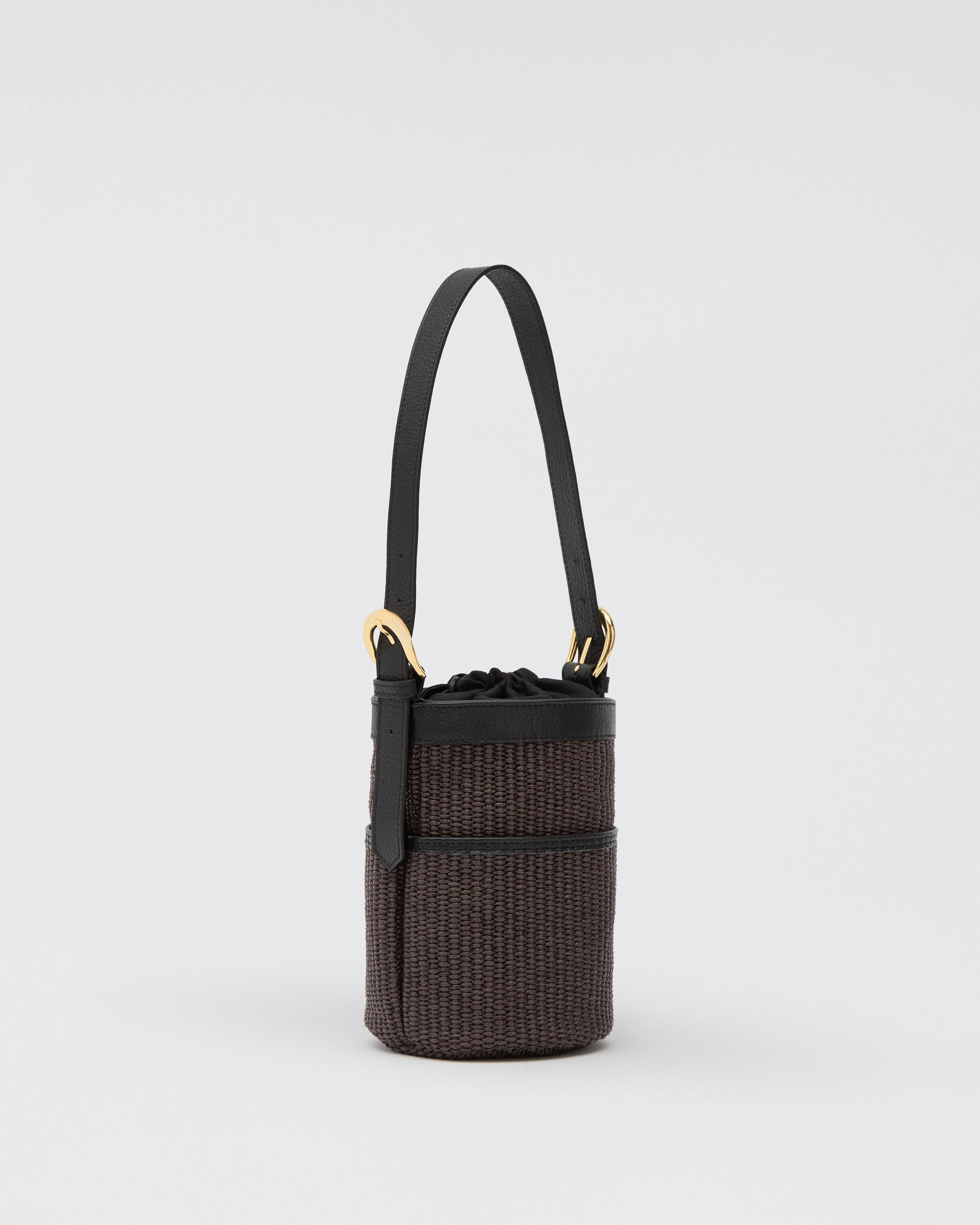 Léonie raffia brown