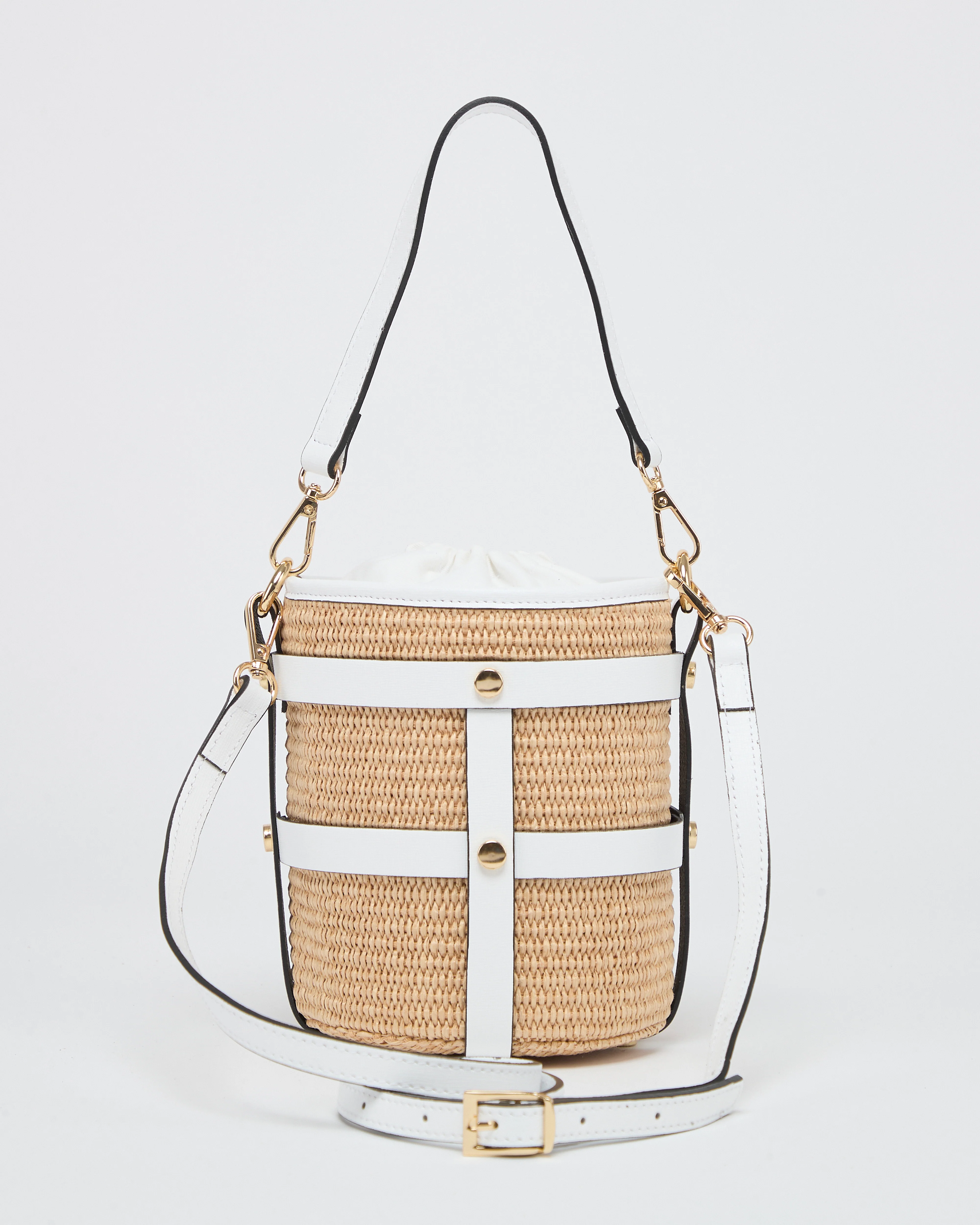 Lucie raffia white - Image 2