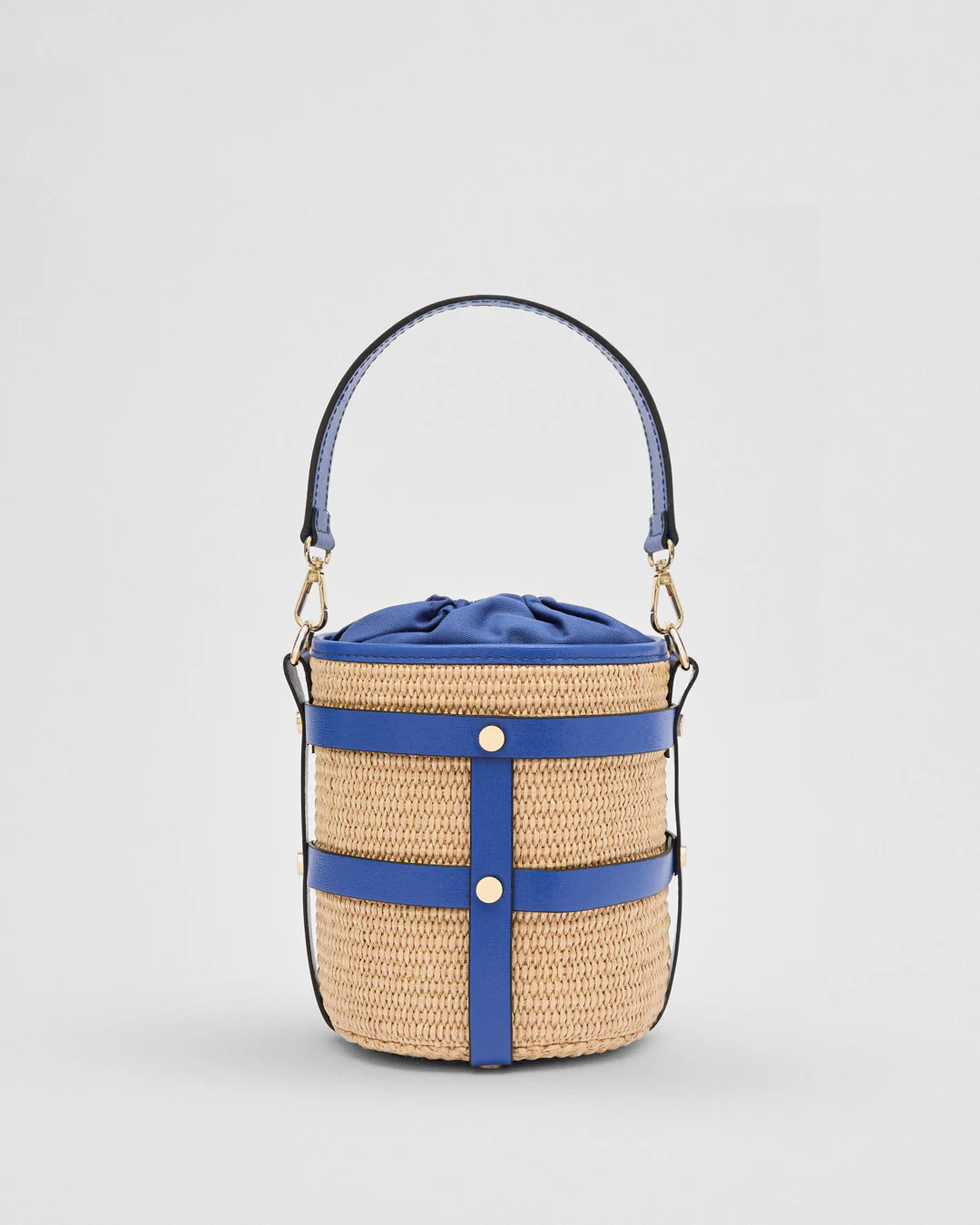 Lucie raffia blue