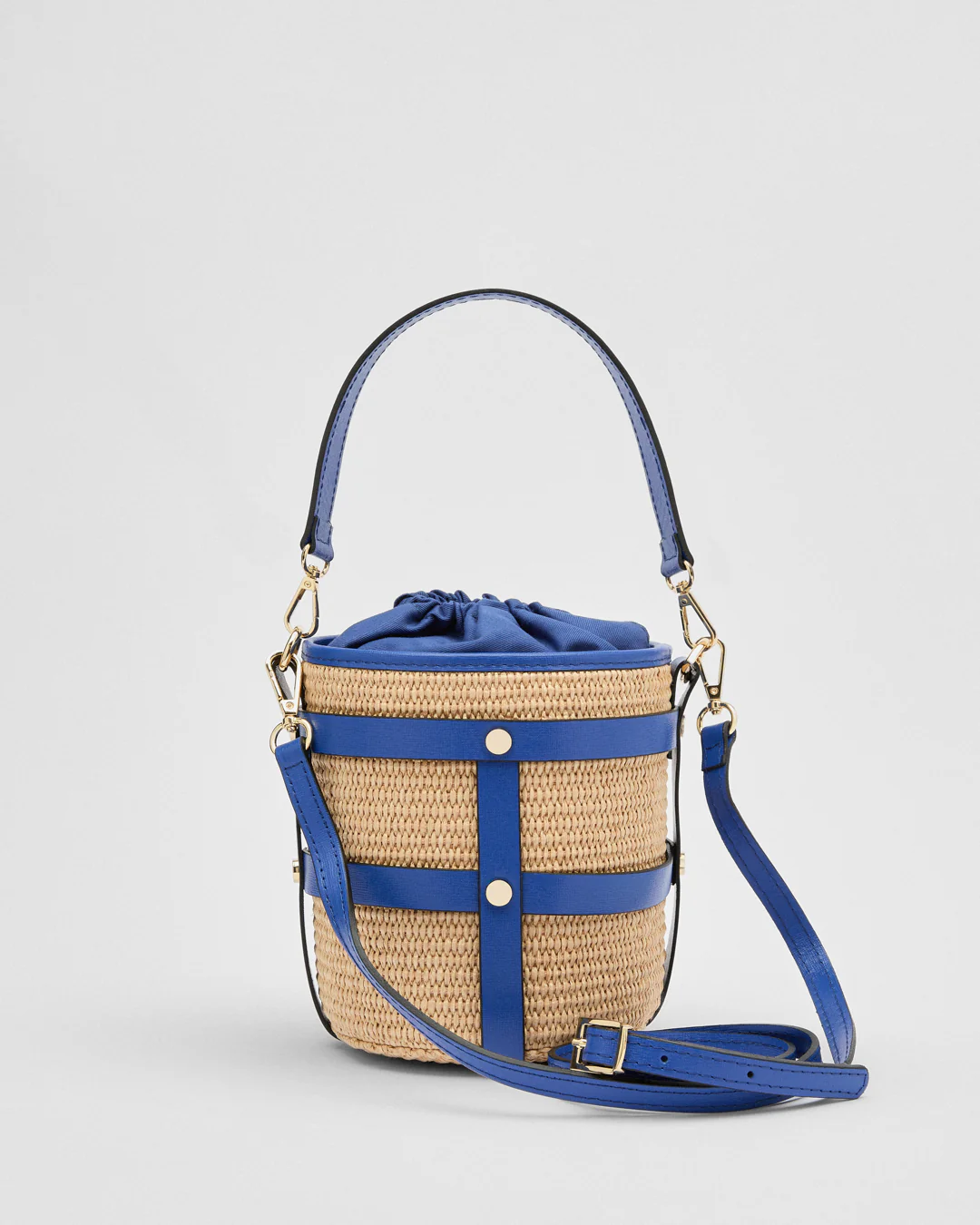 Lucie raffia blue - Image 2