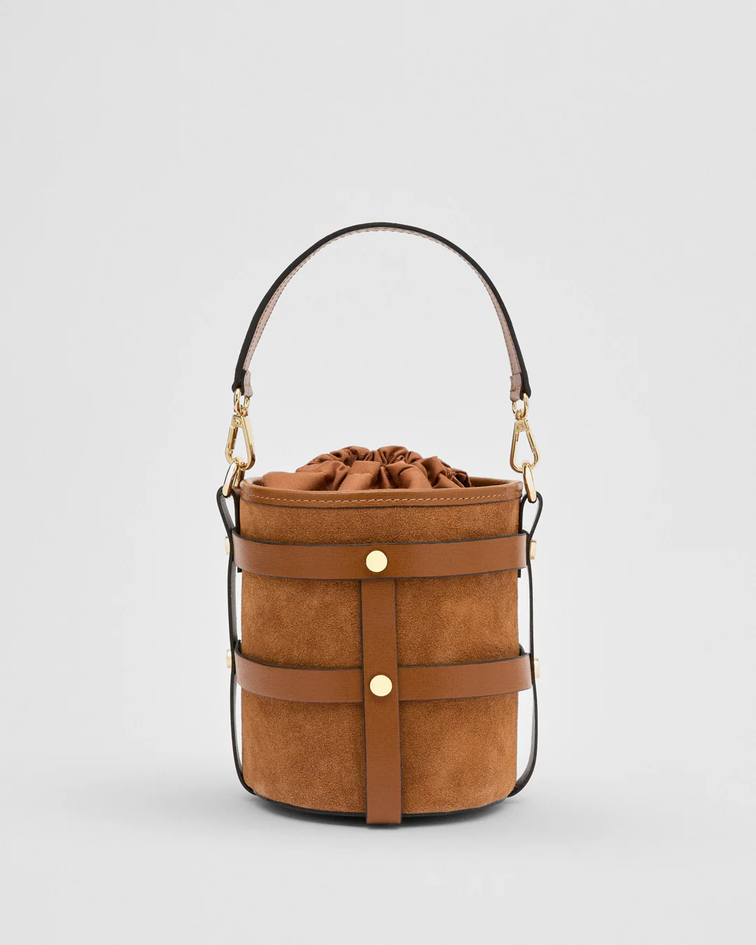 Lucie suede total camel
