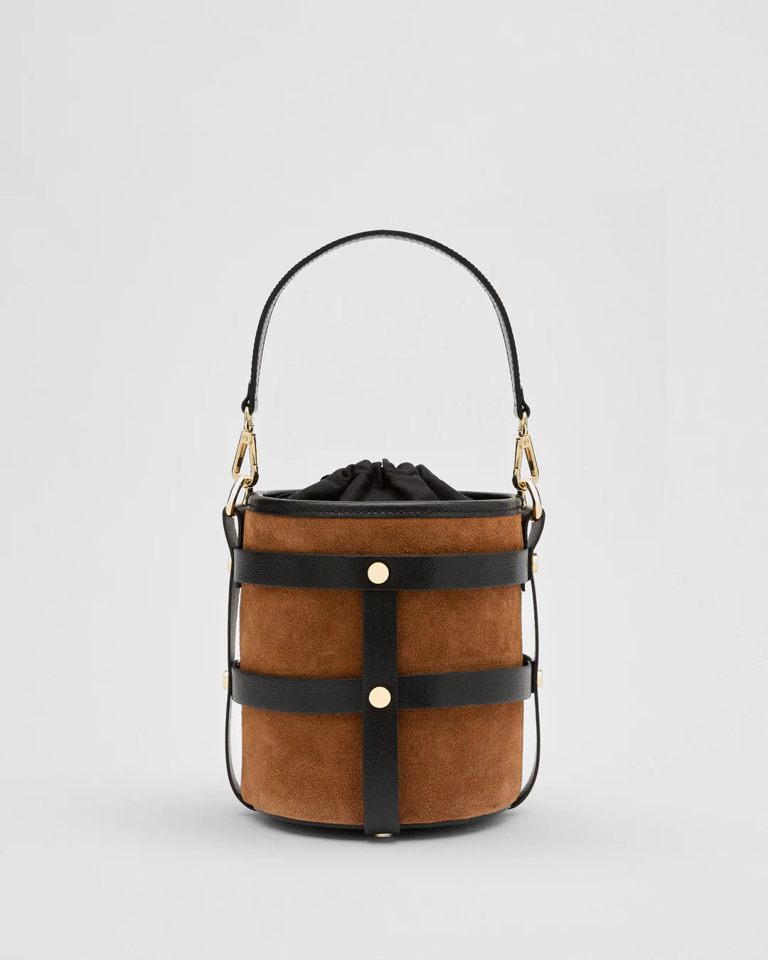 Lucie suede camel black