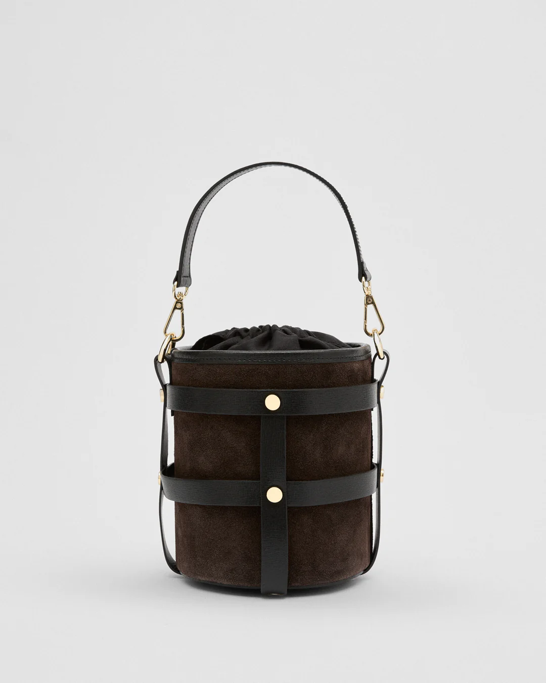 Lucie suede brown black