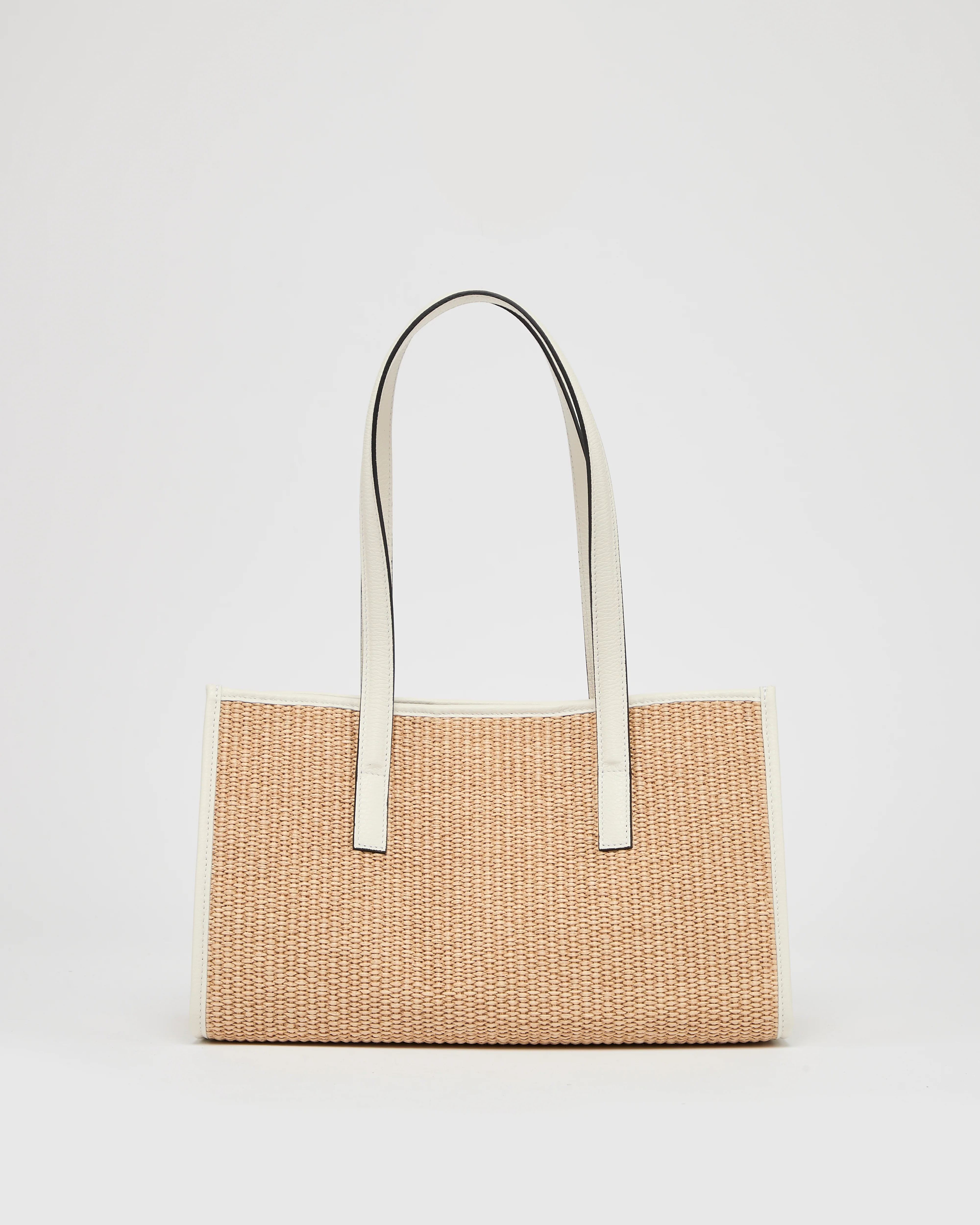 Mini Camille raffia cream