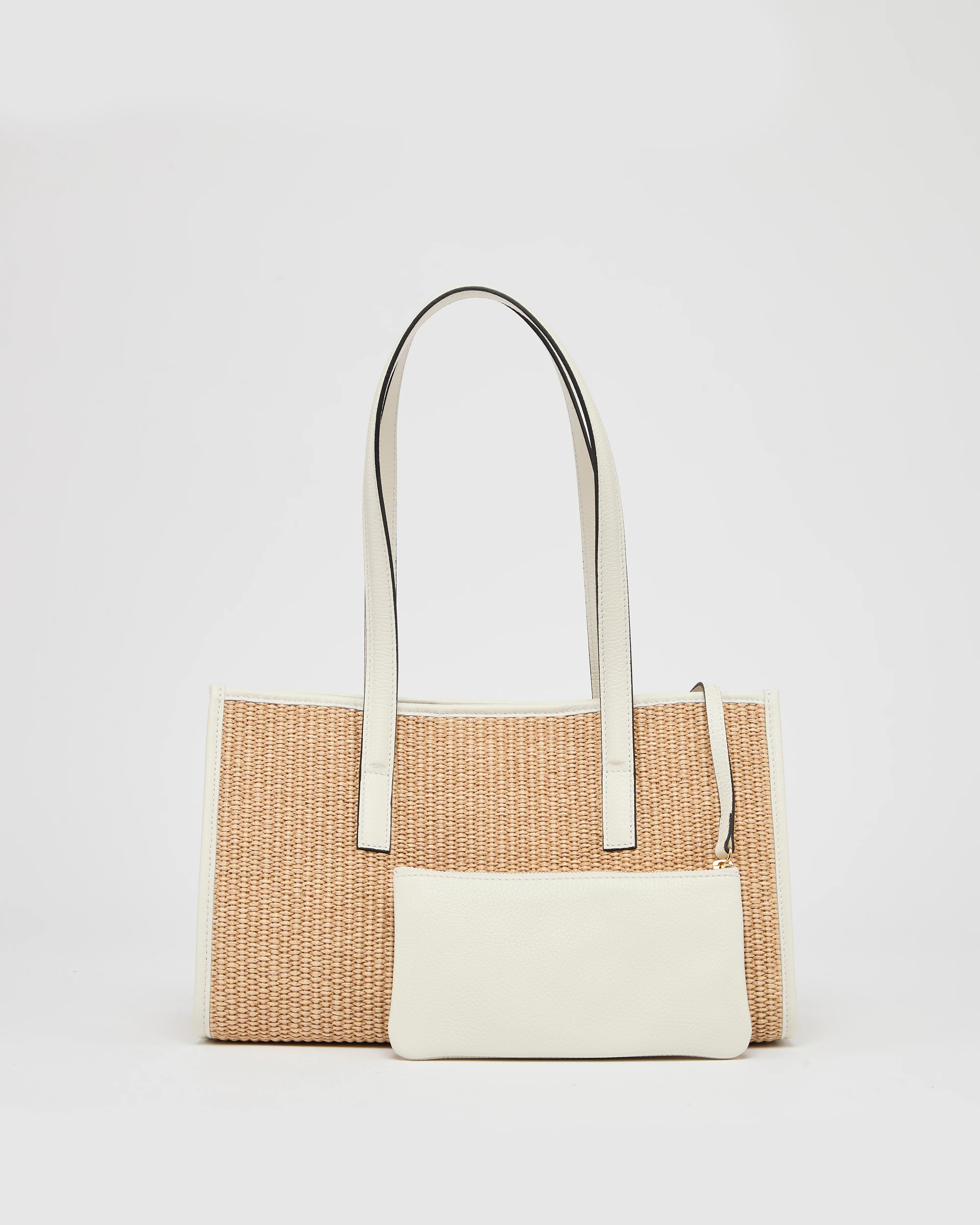 Mini Camille raffia cream - Image 2