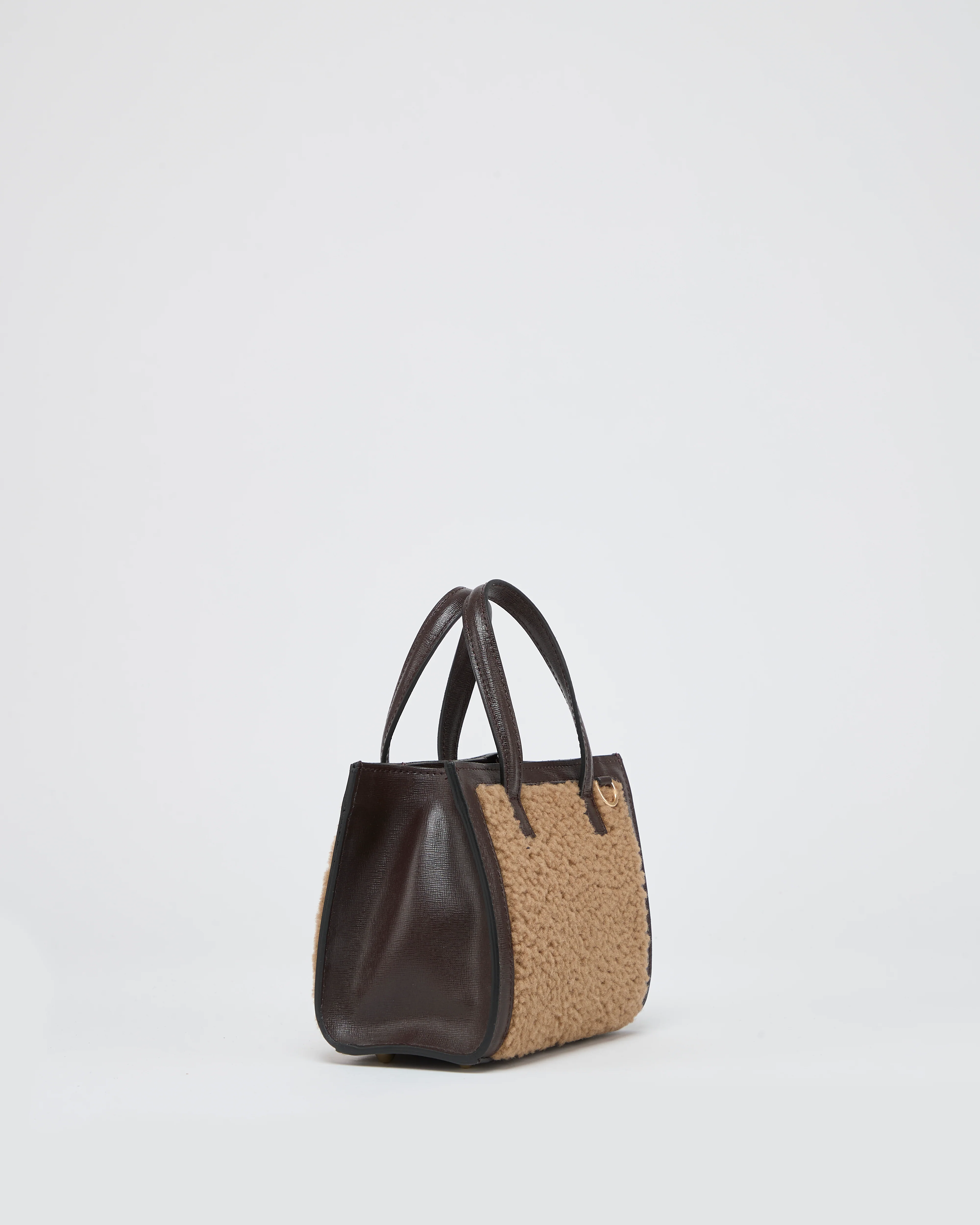 Mini Sophie Shearling Brown - Image 2