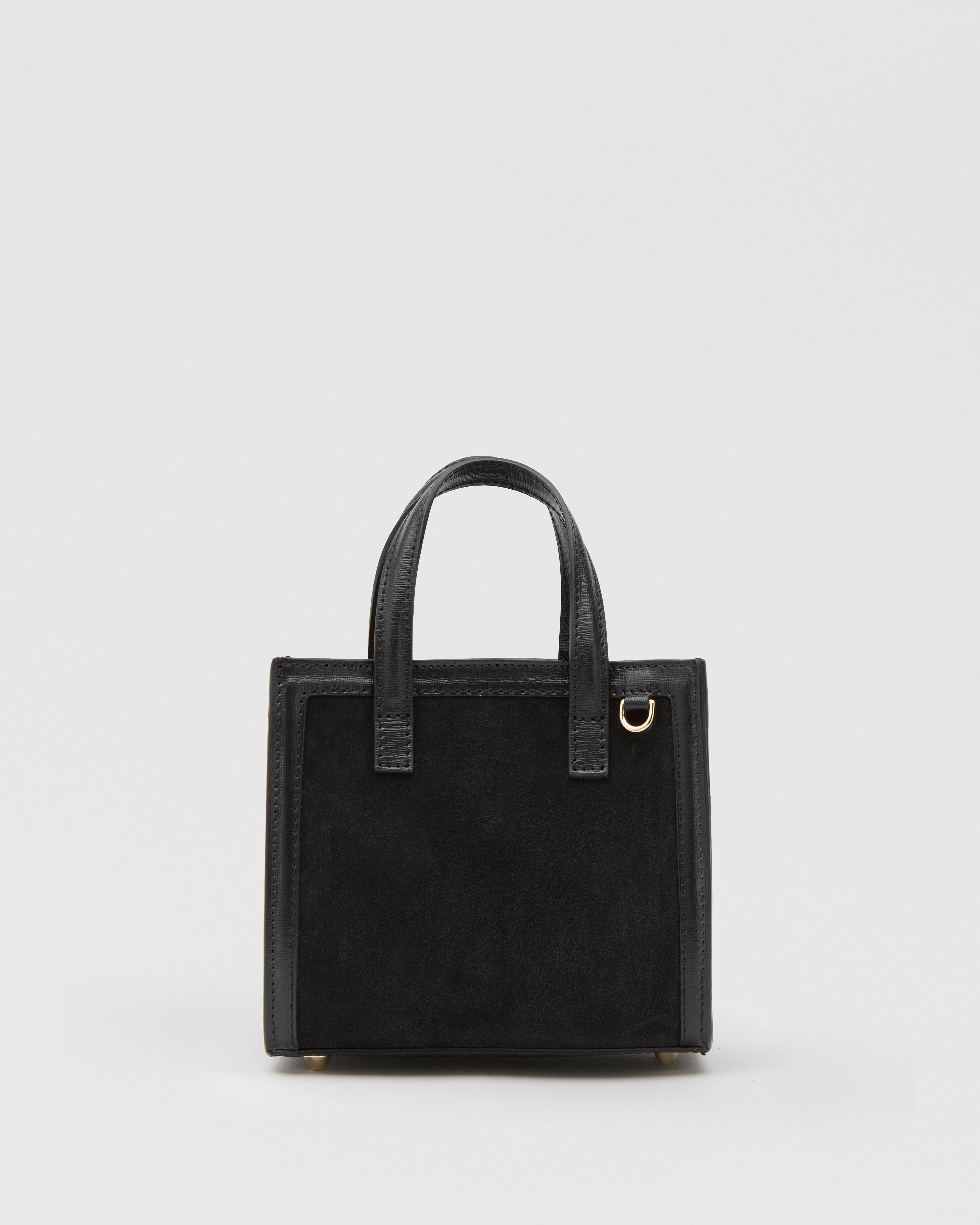 Mini Sophie suede black