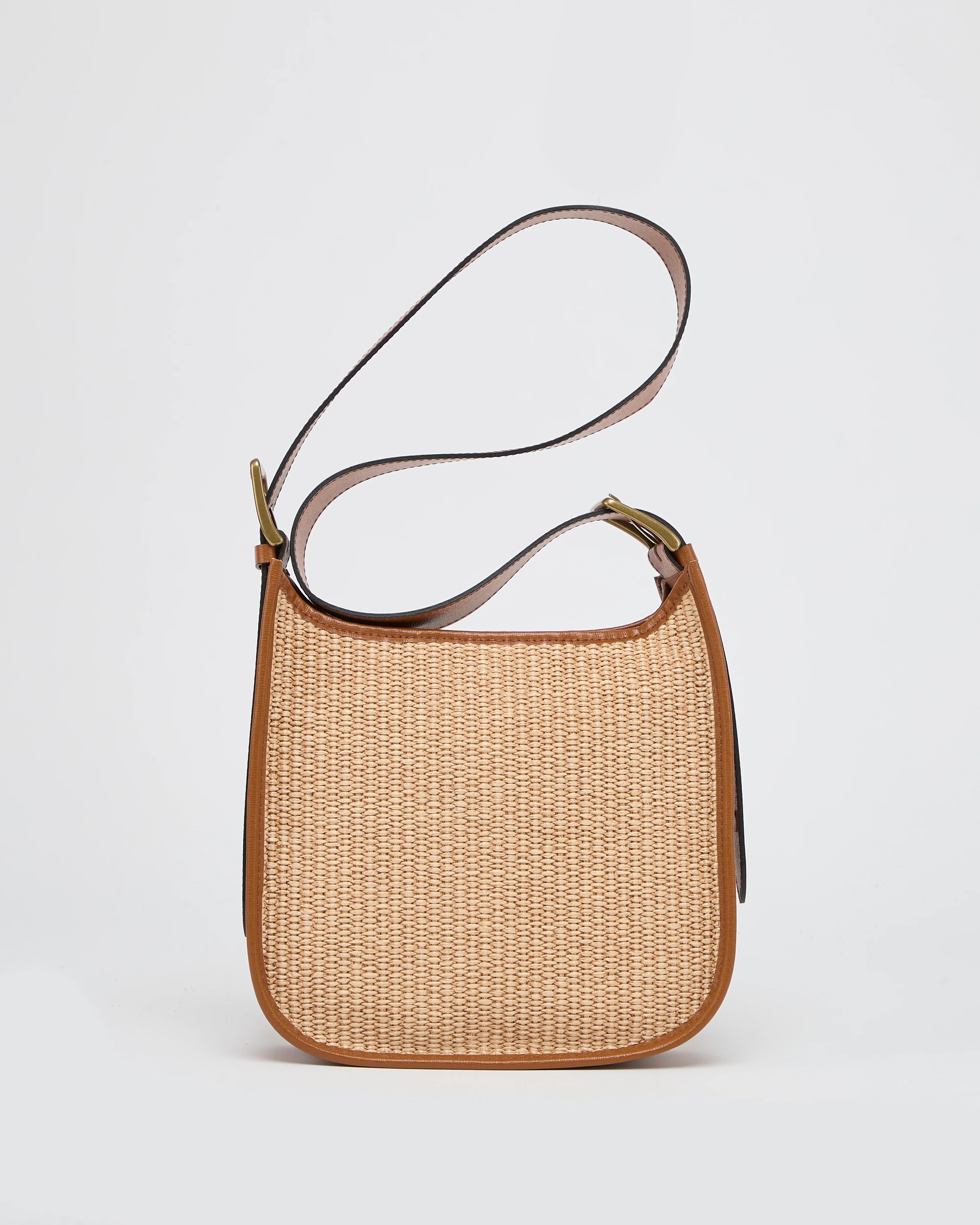 Odette raffia camel