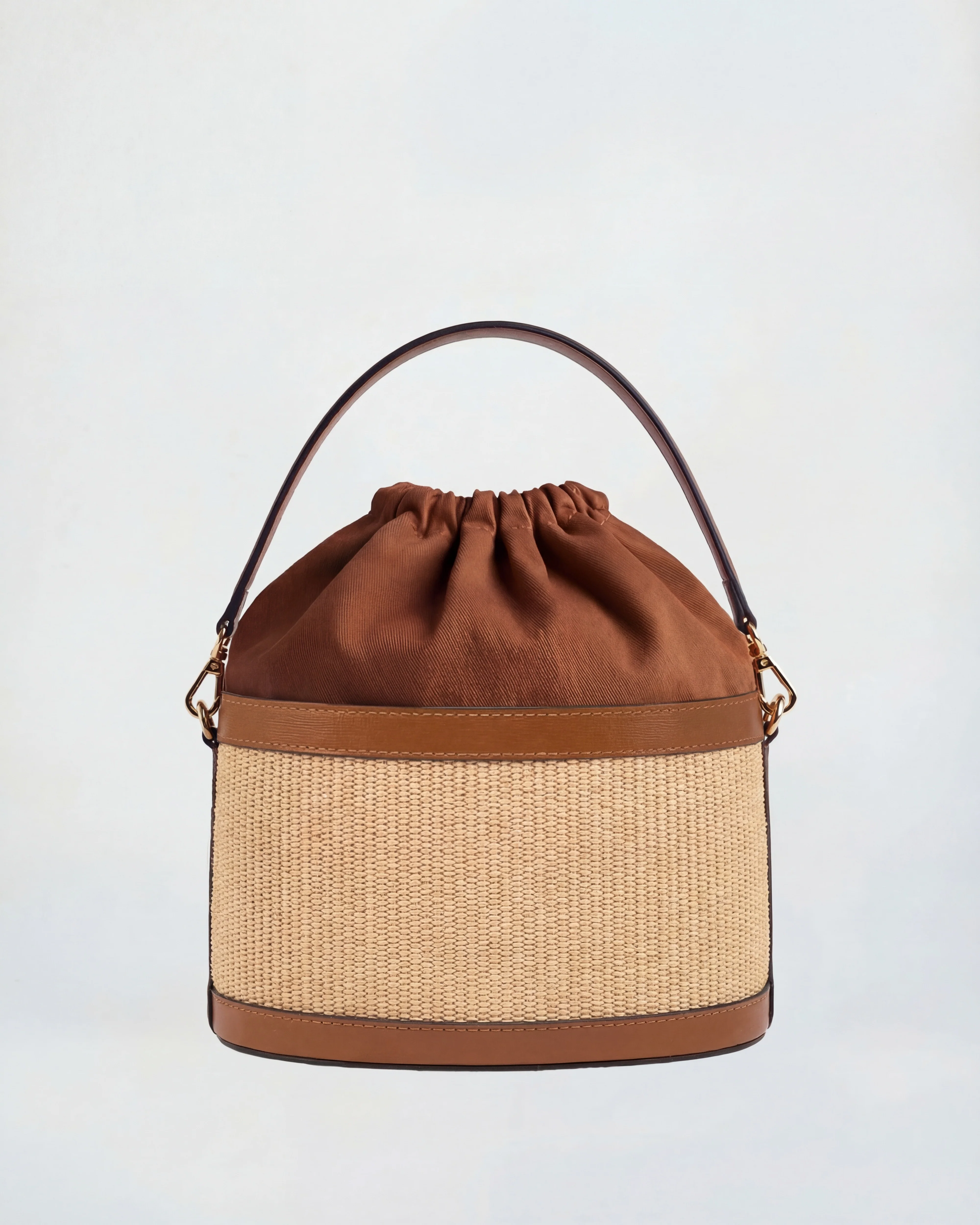 Peggy raffia camel