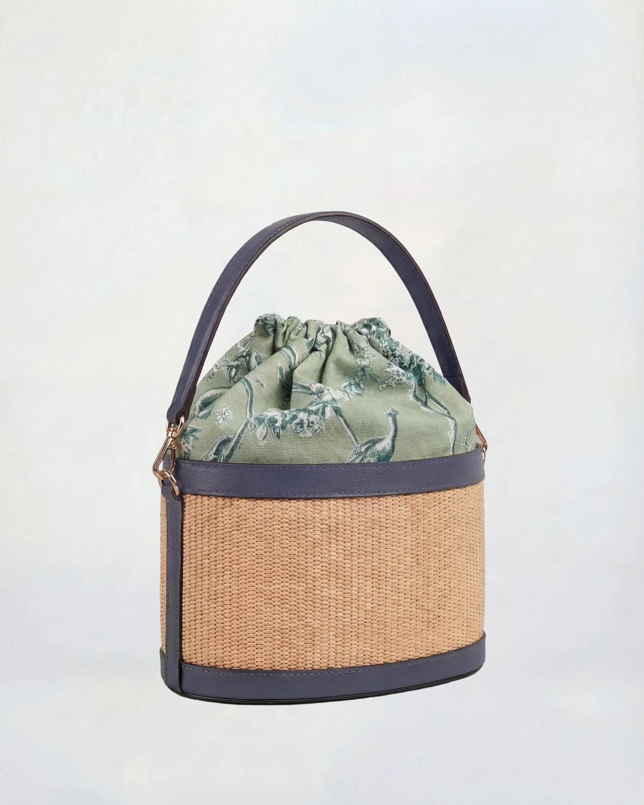 Peggy raffia blue - Image 2