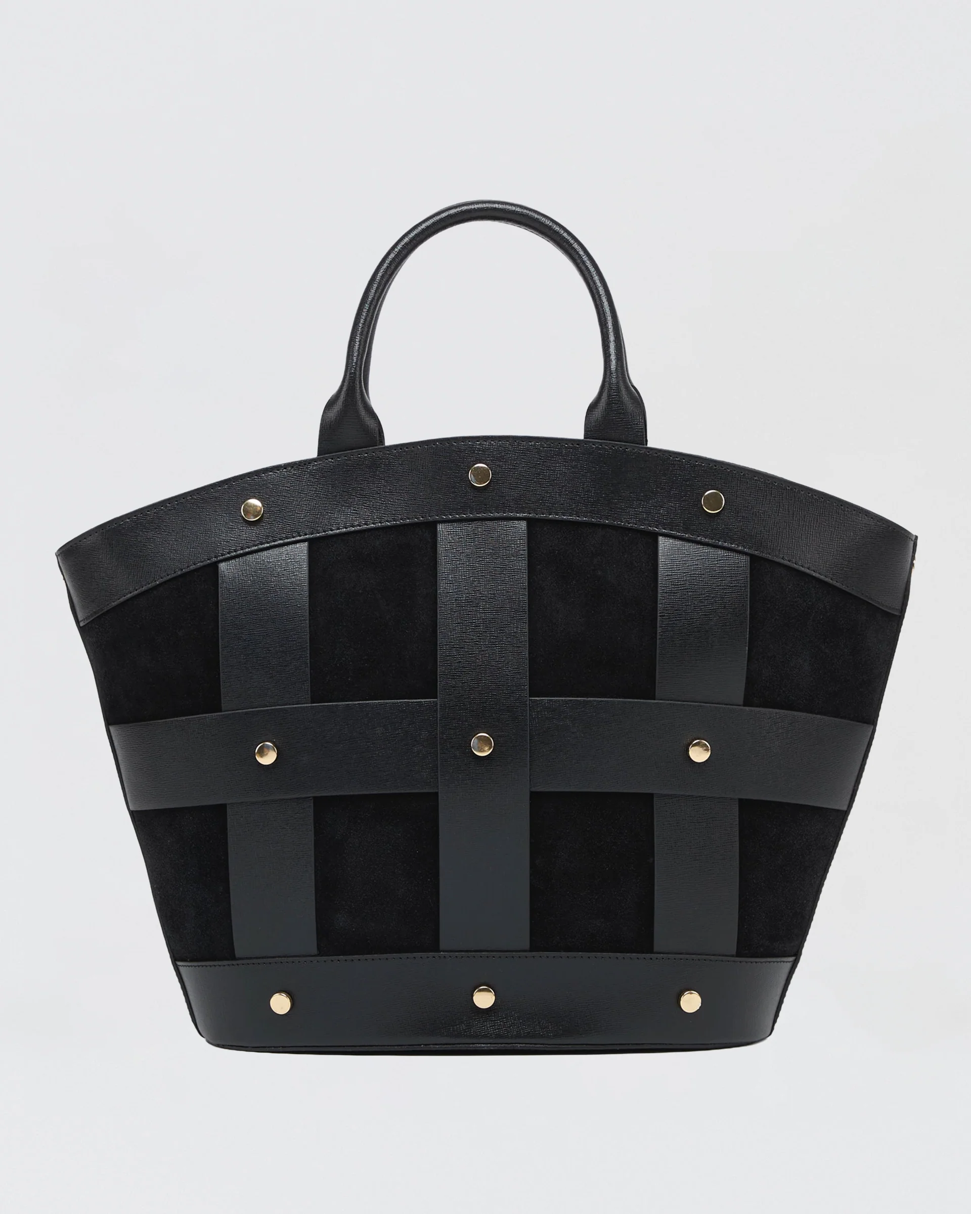 Victoire stud suede black