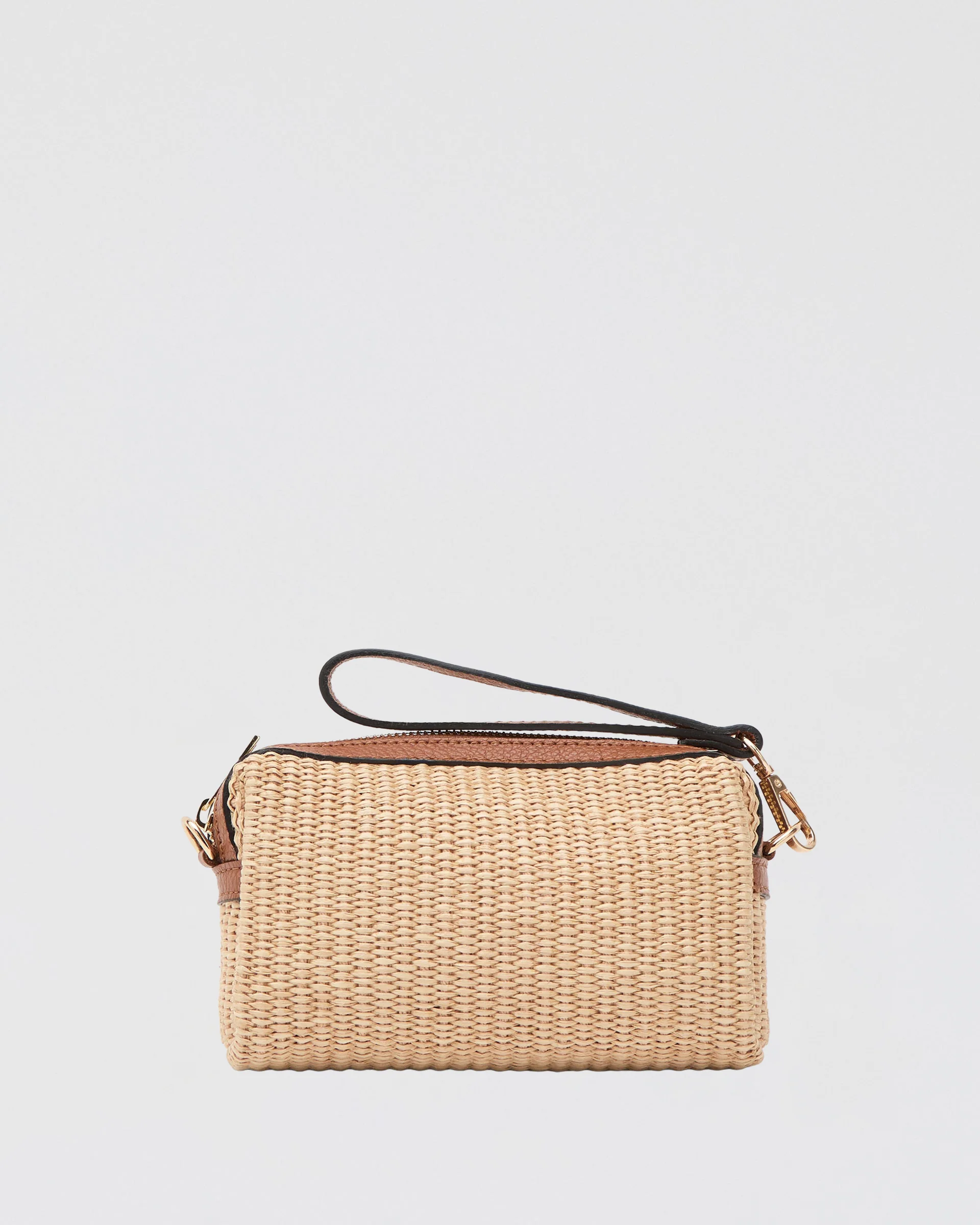 Virginie raffia camel