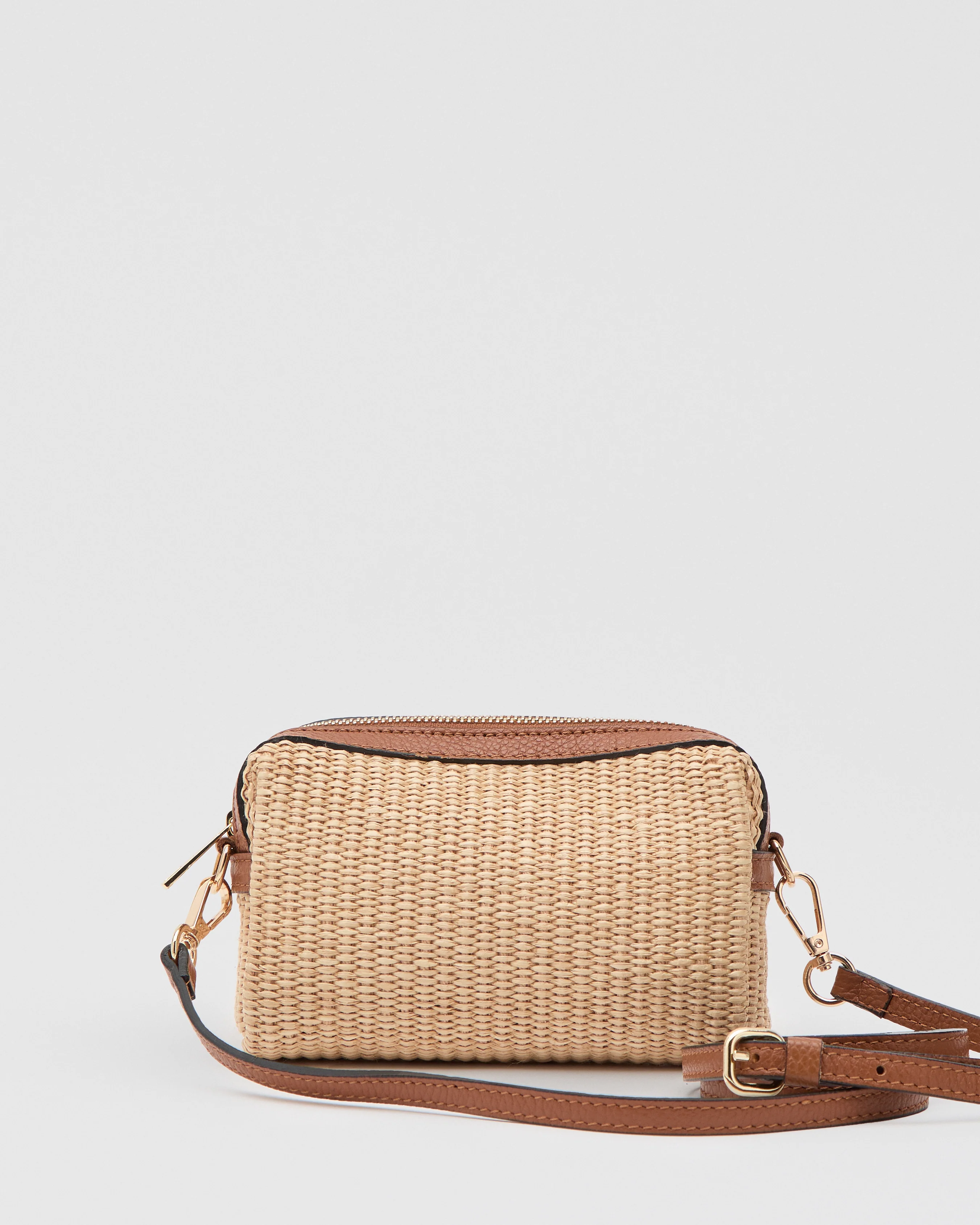 Virginie raffia camel - Image 2