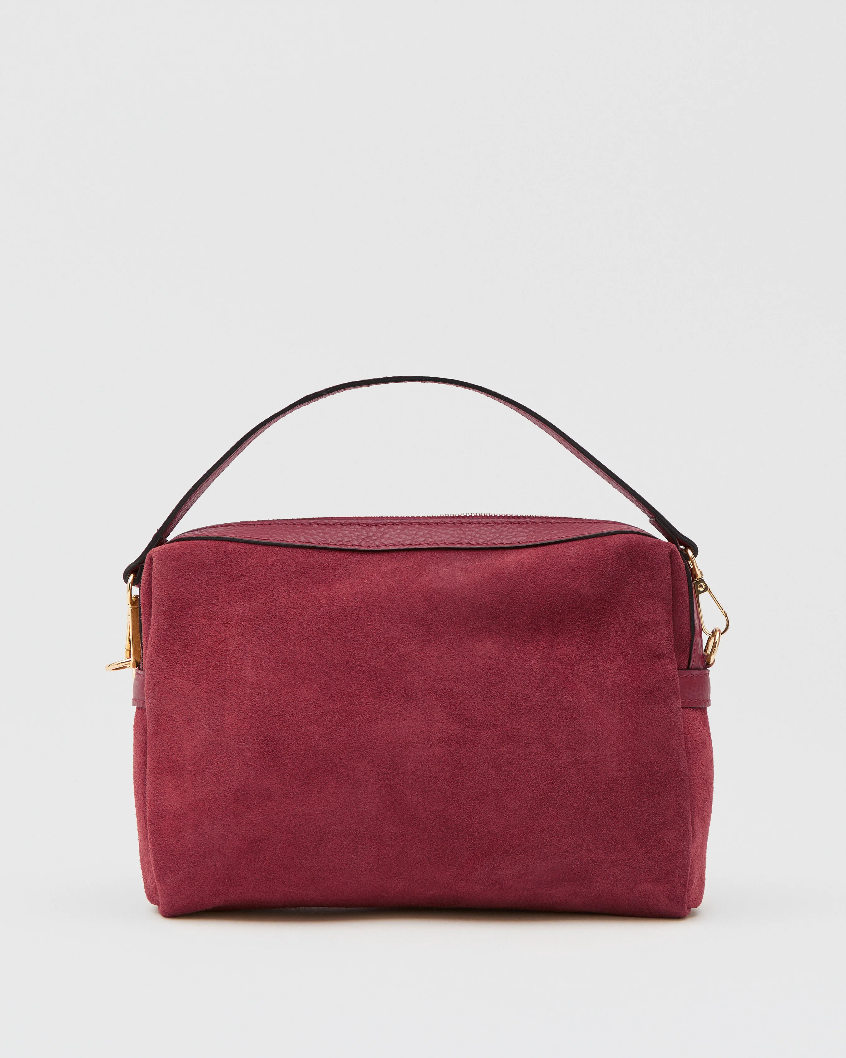 Virginie maxi suede burgundy - Image 2