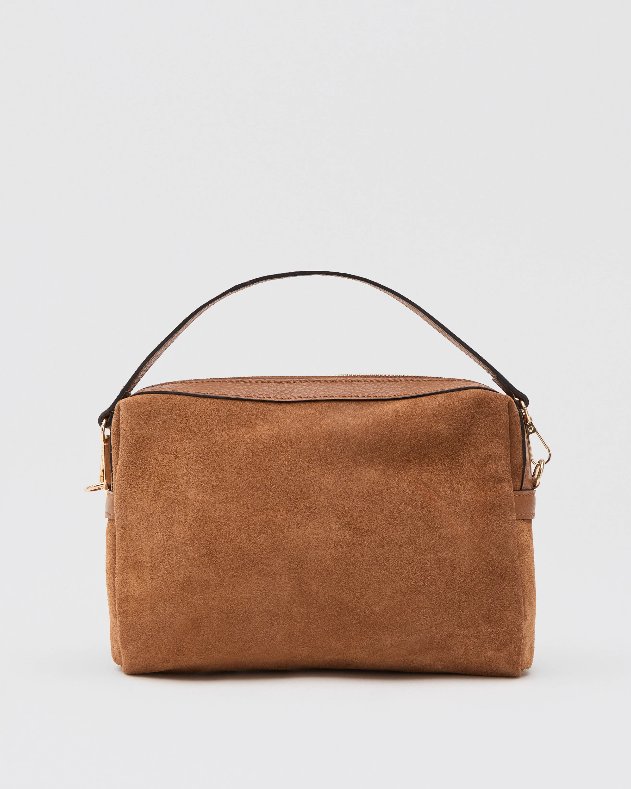 Virginie maxi suede camel - Image 2