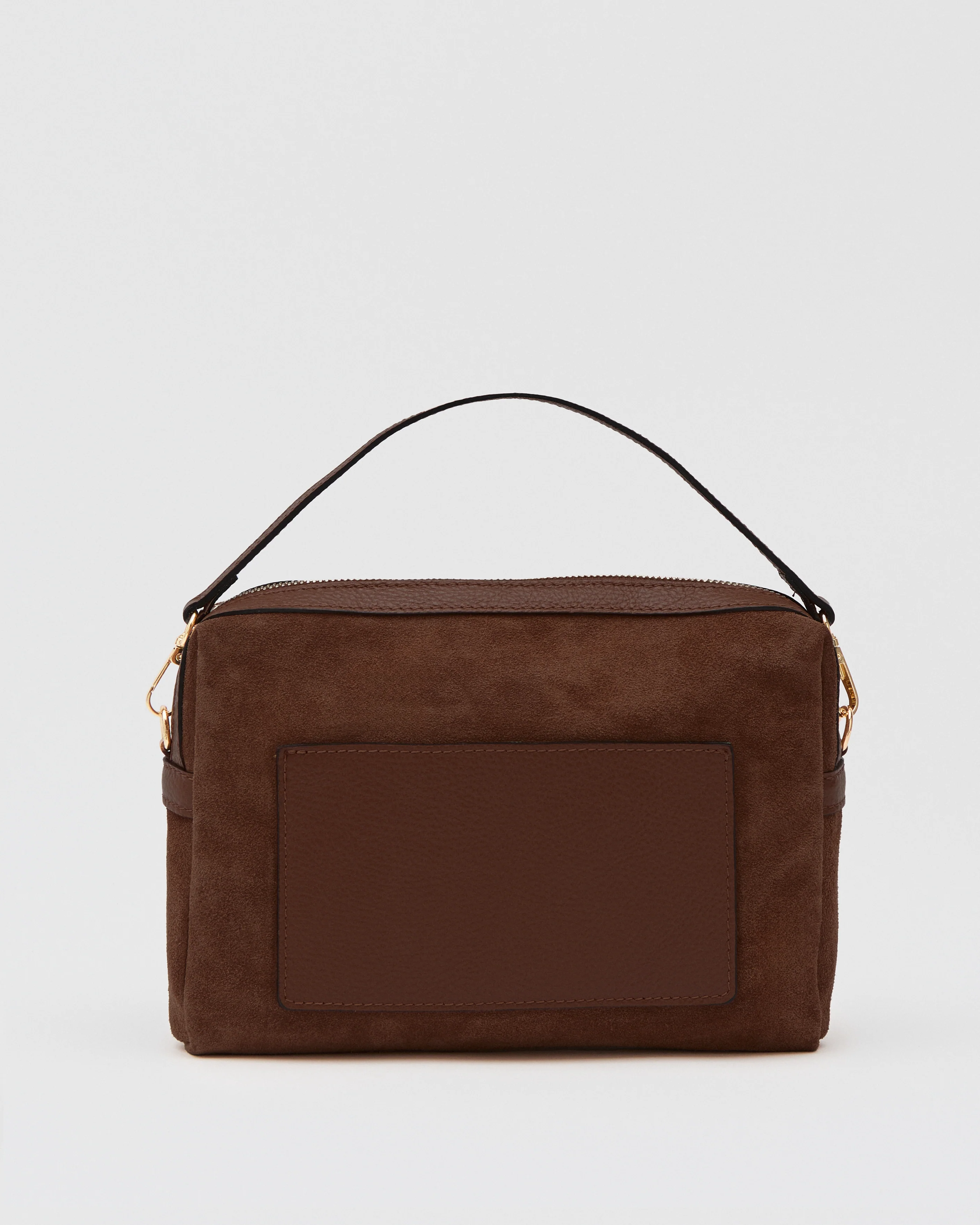Virginie maxi suede brown
