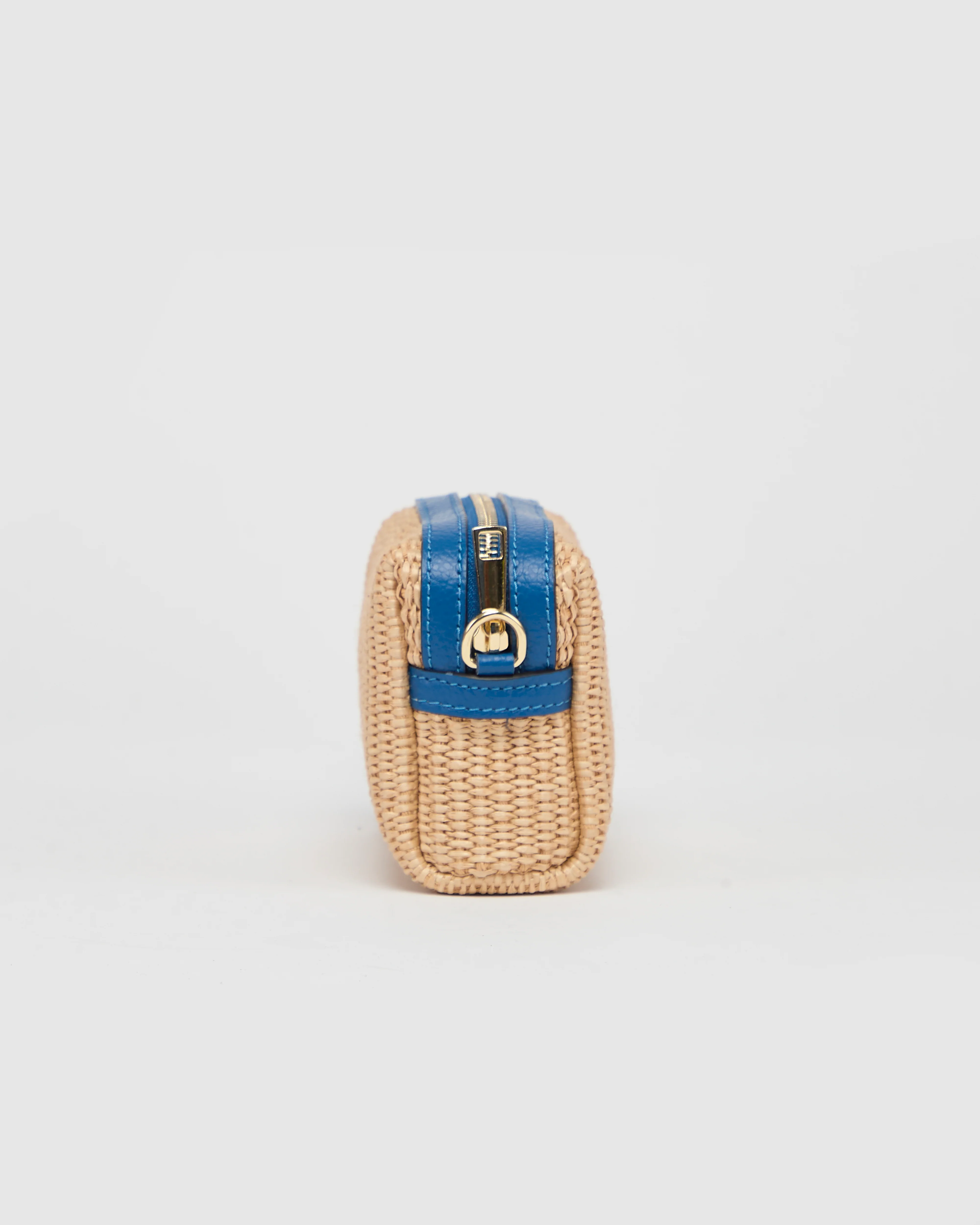 Virginie raffia blue - Image 2